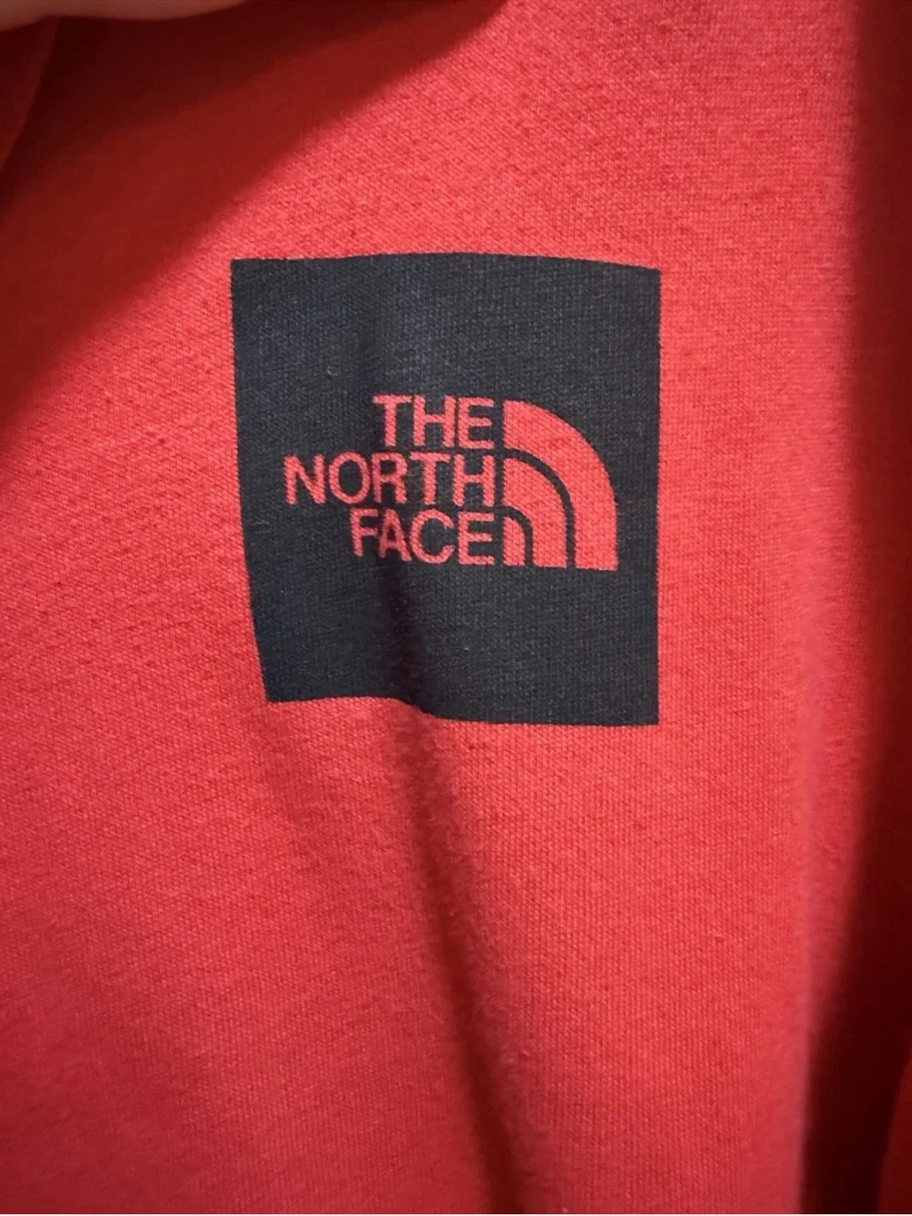 The North Face Men’s Bright Red Full-Zip Hooded Jacket